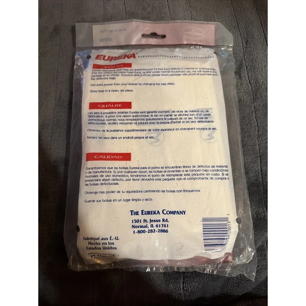 3 Eureka Disposable Dust Bag & Filter 52326 Type S Canister Vacuum NEW